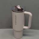 Stanley Quencher ProTour Flip Straw Tumbler with Leakproof Lid 40 oz | Built-In Straw & Handle | Cupholder Compatible for Travel | Insulated Stainless Steel Cup | BPA-Free | Rose Quartz