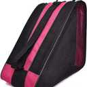 Skate Bags, Great for Roller Skates, Ice Skates, Quad Skates, Inline Skates, Rollerblade, Figure Skates, Ice Hockey Skate - Skate Accessories for Kids and Adults (Rose)