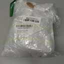 Maricome 2 Inch Bun Furniture Feet Walnut Round Solid Wooden Ottoman/Couch/Sofa Legs Set of 4 Pre-drilled M8 Bolt with Metal Brackets (Brown)