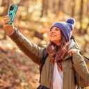 3 x IKAZZ for iPhone 13 Pro Max Case 6.7 Inch with Screen Protector,Military Grade Shockproof Heavy Duty Protective Phone Cover Pass 16ft Drop Test with Magnetic Kickstand Car Mount Holder,Turquoise