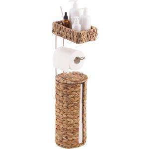 Novabright 1 Pcs Toilet Paper Holder, Woven Freestanding Storage Stand