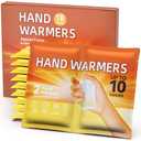 YOSHENNMO Hand Warmers Disposable - Up to 10 Hours of Heat, Super Long Lasting Air Activated Warmers, Quick & Easy Activation, Portable Odor, Free Warmth for Hands 14 PCS