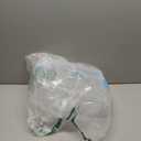 2 Layer Plastic Storage Containers with Lids, Multipurpose Clear Stack & Carry Box, Portable Craft Organizers and Storage Bin for Organizing Art & Craft, Sewing, Makeup, Nail Supplies (Blue)