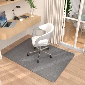 Placoot Office Chair Mat for Hardwood Floor, 55"x35" Computer Chair Mat, Desk Chair Mat, Large Anti-Slip Floor Mat Hard Floor Chair Mat