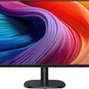 Amazon Basics 24 in Monitor, FHD 1080P, Max 100Hz, VESA Compatible, Built-in Speakers, Black