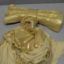 Christmas Tree Topper Bow67x16 Inch Extra Large Room Decor Ribbon Bow for Wedding Engagement Birthday PartyGiant Xmas Bow Decorations for Home Wreath Door Wall(Gold)