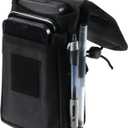 Large Smartphone Pouch, Phone Belt Pouch,Tactical Phone Holster, Multi-Purpose Tool Holder, Tactical Carrying Case Card Holder, Belt Loop Mens Waist Pocket for Hiking, Camping