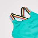 Kanu Surf Girls' Maggie UPF 50 Beach Sport Athletic One Piece Swimsuit, Size 8 