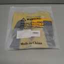 OZERO Men & Women Winter Gloves -30F Deerskin Leather Water-resistant Windproof Cold Weather Glove for Driving Hiking (Medium, Gold-black)