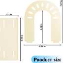 Adjustable Vertical File Sorter, Sturdy Plastic Expandable Upright File Holder for Notebooks, Magazines, Desktops, Bookshelves and Offices, Easy to Assemble and Expand, White