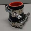 1.5" to 2"(38-50mm) High-Temp Silicone Reducer Hose With Stainless T-Bolt Clamp - Heavy Duty 4-Ply Reinforced Design for Automotive Turbo/Intercooler/Intake Piping/Industrial Hydraulic