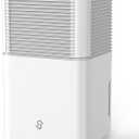 HUMILABS 1500 Sq. Ft Dehumidifiers for Home and Basements,22 Pints Dehumidifiers for Large Room with Auto or Manual Drainage,0.528 Gallon Water Tank,24 Hours Timer,Dry Clothes Mode