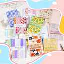 600 Sheets Vintage Scrapbook Paper Set Aesthetic Paper Supplies Diy Decorative Supplies for Writing Drawing Embellishment Scrapbooking Travel Journal 3.35x2.17 Inch