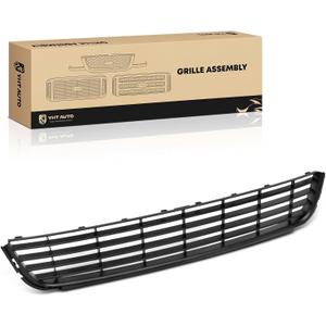YHTAUTO Front Grille Assembly for Volkswagen Golf 2010-2014
Bumper Grill w/Badge Slot, Heat Resistant, Black