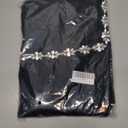 Women's Elegant Velvet Dress Long Sleeve Square Neck Pearl A Line Flowy Bridesmaid Cocktail Party Midi Dresses (Black, M)