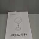 9" Lighted Makeup Mirror with 1X 10x Magnification, 5000mAh Rechargeable Magnifying Vanity mirror with lights, 3 Lighting Color, Dimmable and Height Adjustable Cordless Cosmetic Mirror (10X Gold)