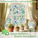 SOMWISE Rainbow Window Privacy Film,Heat Control,UV Blocking,Anti-Glare,Day & Night Privacy Protection & Decoration for Home, Bathroom,Glass Door,Static Cling,Renter-Friendly with Installation Tools