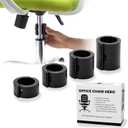Salbree Office Chair Hero Fix Attaches Clamps to Large Cylinder Piston Stops Your Chairs from Sinking When Computer Hydraulic Lift Has No Gas Stop Replacement