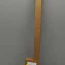 Ivilon Drapery Window Curtain Rod - End Cap Style Design 1 Inch Pole. 28 to 48 Inch Color Black