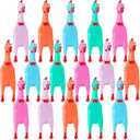 Sratte 16 Pack Screaming Chicken Toys Bulk Large Rubber Squeaking Chicken Toys for Pet Chew Gifts Prank Novelty Toy(12 Inch,Pastel Color)