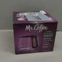 Mr. Coffee 12-Cup Replacement Carafe  Compatible with Mr. Coffee 12 Cup Machines, Glass Pot with Black Handle