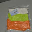 Women's Neon Scrunch Crew Socks 80s 90s Retro 3-Pack Cotton Stacked Boot Calf Cozy Ribbed Slouchy Socks Size 5-10 (1-white/Neon Green/Neon Orange)