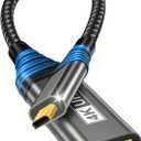 Micro HDMI to HDMI Adapter,4K@60Hz 3D 1080P Type D to A adapter cable supports Ethernet,3D,HDR and ARC,Micro HDMI to HDMI compatible with Raspberry Pi 5/4,Hero,cameras A6300 A6400,Yoga,ODROID etc (Grey)