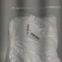 Aprilake Women's Sexy Off Shoulder Tops Casual Long Sleeve Slim Fitted Trendy Y2k Going Out Shirts White, M