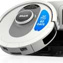 Shark AI Ultra Voice Control Robot Vacuum with Matrix Clean Navigation, Home Mapping, 60-Day Capacity, XL Self-Empty Base for Homes with Pets, Carpet & Hard Floors, Cool Grey