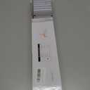 Silver Shower Curtain Rod Spring Tension, Stainless Steel Tension Curtain Rods No Drilling Required, Rust Free Shower Rods for Bathroom, Non-Slip Shower Tension Rod, Adjustable Curtain Rod (28 - 74)