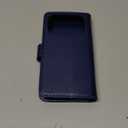 Bocasal Detachable Wallet Case for iPhone 17 Pro RFID Blocking Card Slots Holder Premium PU Leather Magnetic Kickstand Shockproof Wrist Strap Removable Flip Protective Cover 5G 6.3 inch (Blue)