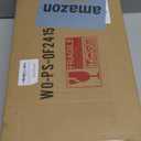 Memorial Flag Display Case for 9x12 American Veteran Burial Flag with HD Tempered Glass, Military Shadow Box with Velvet Felt Lining for Medals, Rustic