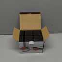 Rectangle Bed Risers, 3 Inch Heavy Duty Adjustable Furniture Risers for Bed Sofa Table and Couch LiftSupport Up to 1,300 Lbs (4 Pack-Black)