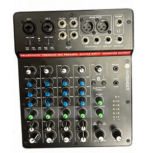 Harbinger LV8 8-Channel Analog Mixer With Bluetooth