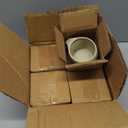 SYJAN HOME Ceramic Espresso Cups with Handle,6 OZ Ceramic Coffee Cups Set of 4,Cute Demitasse Cups for Double Shots,Cappuccino Cups Set for Small Latte,Tea,Cafe (Natural Beige,6 OZ)