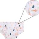 3 Pcs Baby Doll Diapers Underwear for 14-18 Inch Dolls, Colorful Cartoon Pattern Design Doll AccessoriesSuitable for Baby Girls