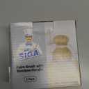 MR.SIGA Bamboo Palm Brush, Scrub Brush for Dishes Pots Pans Kitchen Sink Cleaning, Pack of 2 (Natural)