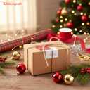 UnicoPak 32 Pack 6x4x3.5 Small Gift Boxes Bulk Kraft Brown Gift Boxes with Lids for Presents for Candle Mug Perfume Craft Ornaments Cookies Treats Favors