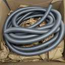 1.5"  Universal Grey Plastic Vacuum Hose Spiral Corrugated  Inner Dia