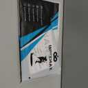 INDEEMAX Ankle Brace for Women & Men, Ankle Compression Sleeve Support Copper Infused Ankle Brace for Sprained Ankle, Plantar Fasciitis Sports, Achilles Tendonitis Pain Relief, Copper Black, S