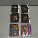 10 Sets/20 Pcs Employee Appreciation Gifts Staff Spiral Notebooks Pens Bulk Stylus Cap Team for Teachers Thank You Inspiration Coworkers Inspirational Christmas Party Supplies