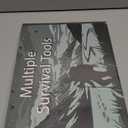 Survival Kit Advent Calendar for Men, 24 Days Survival Gears Gifts for Teen Boys Adult, 2025 Christmas Countdown Survival Tools Calendar for Outdoor Adventure Camping Hiking Hunting