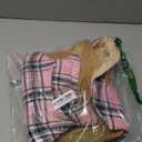 Kuoser Waterproof Dog Coat, Reversible Dog Jacket for Large Dogs, Adjustable Durable Doggie Winter Coat for Groowing Puppies Warm Puppy Cold Weather Apparel, Pink L (Large (Pack of 1))