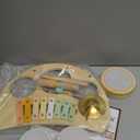 Kids Drum Set, Montessori Musical Instruments for Toddlers 1-3, Wooden Musical Toys for Babies, Preschool Educational Baby Drum Kit with Xylophone, Birthday Gift for Boys Girls