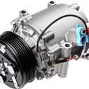 SCITOO AC Compressor for Honda Civic 1.7L 2002-2005, Fast Cooling Air Conditioner Compressor for Acura RSX 2.0L 2002-2006, for Acura EL 1.7L 2001-2005, for Honda Civic 2.0L 2002-2005 38810PLMA12