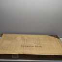 Lufeiya White Computer Desk with Drawers - 47 Inch PC Desk for Small Space Bedroom Home Office, Modern Simple Study Writing Table Desks with Storage Shelf, White