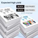 131A Black Toner Cartridge Replacement for HP 131A CF210A Works with HP LaserJet Pro 200 Color M251nw M251n M276n M276nw Printer (2 Pack )