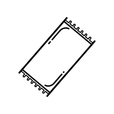 Nautica - PVC Loop Utility Mats | Indoor/Outdoor | Slip-Resistant | Mat for Kitchen, Garage, Laundry Room, Foyer, & More | Stripe Modern Design Doormat | Measures - 17 x 30 | Brown