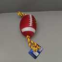 Pets First Iowa State Football Dog Toy, Tough Quality Nylon Materials, Strong Pull Ropes, Inner Squeaker, Collegiate Team Color (One Size)