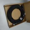 Highwings 8K Fiber Optic Long HDMI Cable 50FT, 48Gbps HDMI 2.1 Ultra High Speed HDMI Cord Braided -8K@60Hz 4K@120Hz Dynamic HDR/eARC/HDCP 2.2&2.3/3D, Compatible for PS5/Monitor/Projector/DVD Player